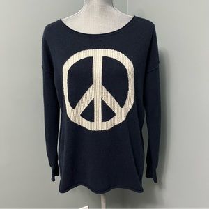 AUTUMN CASHMERE long sleeve Sweater Womens size small 100% cashmere